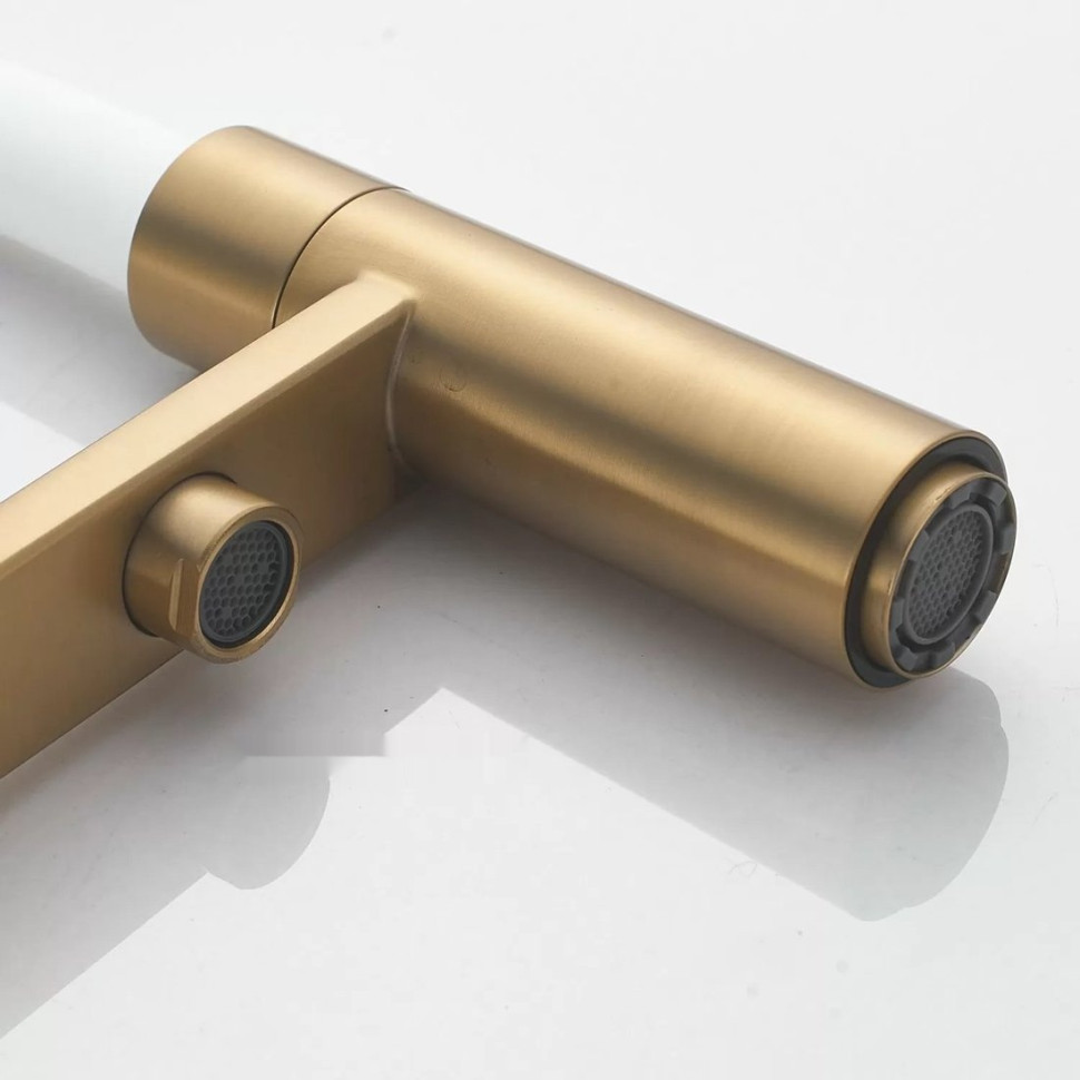 Смеситель Shevanik S178G (золотой сатин)