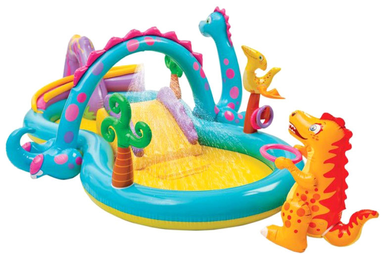Бассейн INTEX игровой центр Dinoland (57135)