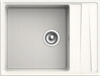 Кухонная мойка GranFest GF-LV-660L (белый)