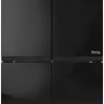 Четырёхдверный холодильник CENTEK CT-1756 NF Black Glass