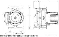 Циркуляционный насос IMP Pumps GHNMbasic II 50-70F