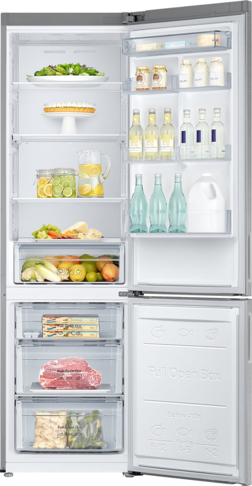 Холодильник с нижней морозильной камерой Samsung RB37A52N0SA/WT