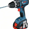 Ударная дрель-шуруповерт Bosch GSB 14.4 V-LI Professional 0601867002 (с 2-мя АКБ, кейс)