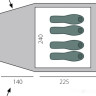 Палатка BTrace Dome 4