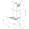 Вытяжка Krona Jina 600 PB (черный) Вытяжка Krona Jina 600 PB (черный)