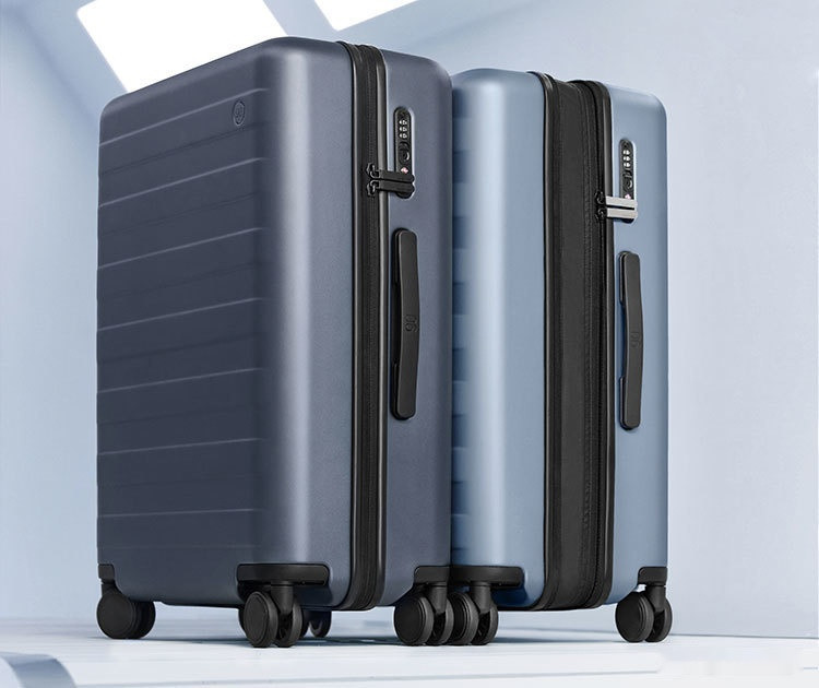 Чемодан-спиннер Ninetygo Rhine PRO Luggage 20" (синий)