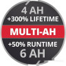 Аккумулятор для инструмента Einhell 18V 4-6Ah Boost 4512143 (18В/4-6 Ач + 18В)