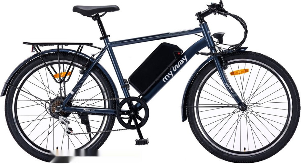 Электровелосипед MyWay Let 1.0 250 26 Pro (синий)