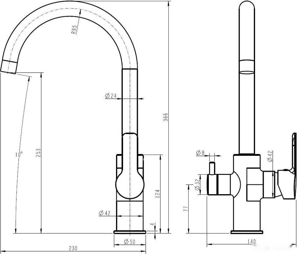 Смеситель ESKO K27