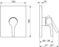 Смеситель Oras Saga Style 3987H