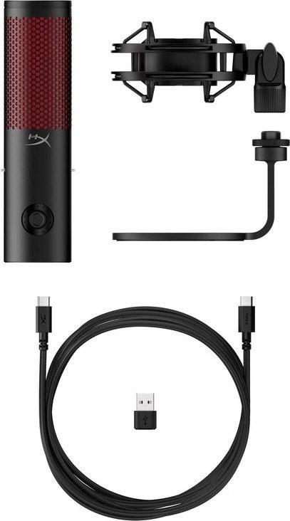 Проводной микрофон HyperX QuadCast 2 (черный)
