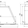Вытяжка Elikor Врезной блок Flat 52П-650-К3Д (черный)