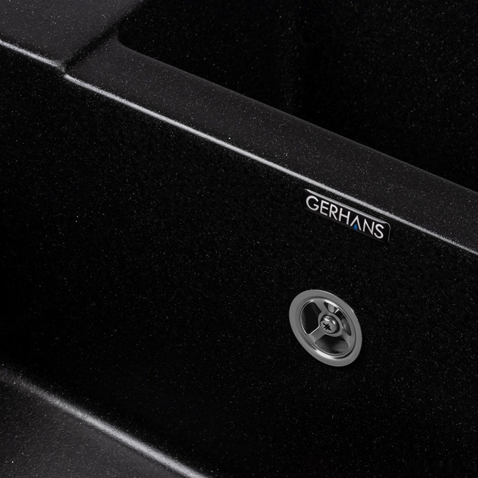 Кухонная мойка Gerhans C01 (оникс)