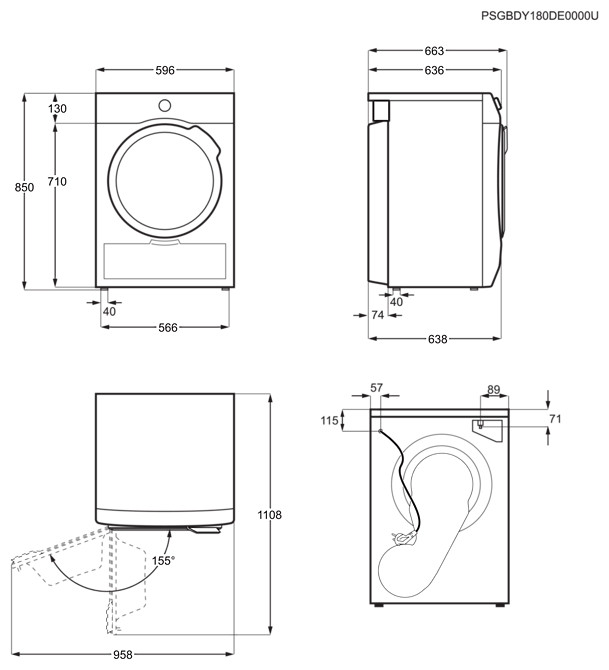 Сушильная машина Electrolux EW9H378S