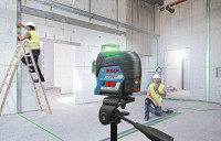 Лазерный нивелир Bosch GLL 3-80 CG Professional (с держателем BM 1)