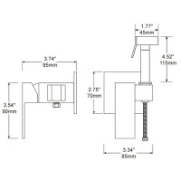 Смеситель Frap F7506