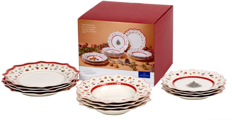 Набор тарелок Villeroy & Boch Toys Delight 14-8585-8816 (12шт)