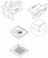 Вытяжка Maunfeld MPA 60 черный