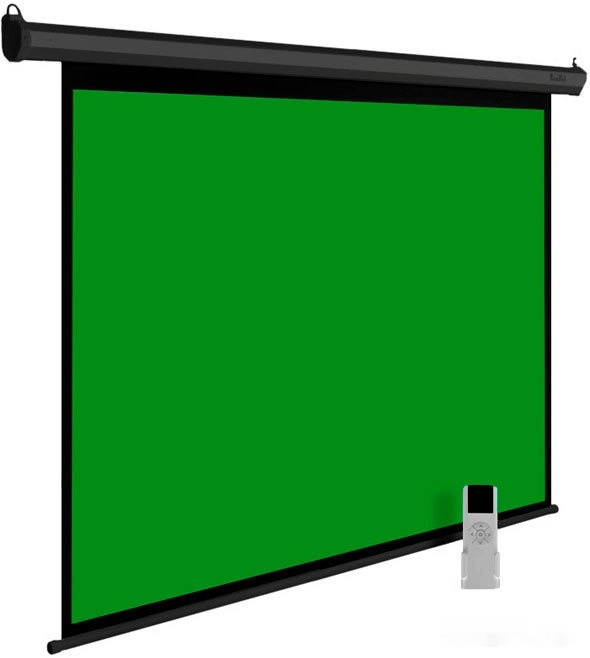 Проекционный экран Cactus GreenMotoExpert 200x200 CS-PSGME-200X200