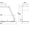 Вытяжка Elikor Врезной блок Flat 52П-650-К3Д (топленое молоко) (154175)