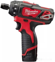 Дрель-шуруповерт Milwaukee M12 BD-202C 4933441900 (с 2-мя АКБ, кейс)
