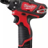Дрель-шуруповерт Milwaukee M12 BD-202C 4933441900 (с 2-мя АКБ, кейс)