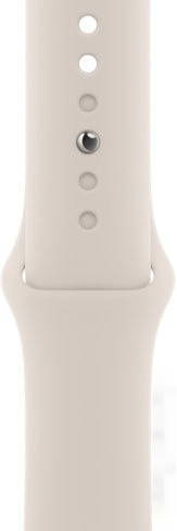 Умные часы Apple Watch SE 2 40 мм (алюминиевый корпус, звездный свет/звездный свет, спортивный силиконовый ремешок S/M)
