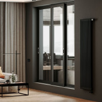 Радиатор Royal Thermo Insignia VC2180 - 08 секций RAL9005m