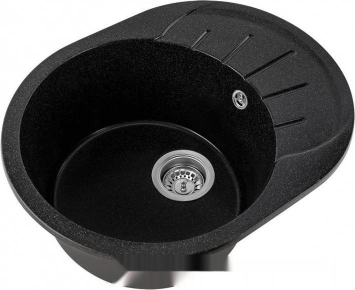 Кухонная мойка Saniteco Pura (черный)