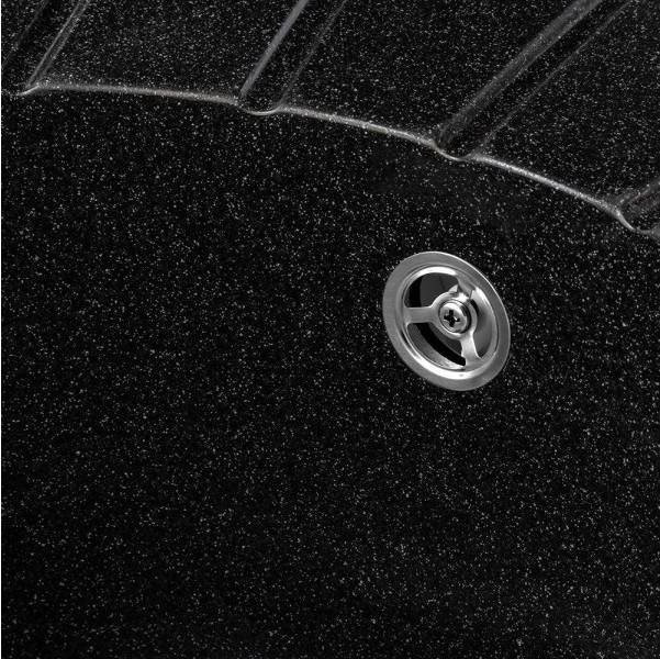 Кухонная мойка Saniteco Pura (черный)