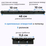 Сушилка для белья Comfort Alumin Потолочная 5 прутьев Black Style Telescop 100-180 см (алюминий)
