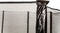 Батут GetActive Jump 10ft - 312 см с лестницей, внешней сеткой (черный)