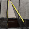 Батут GetActive Jump 10ft - 312 см с лестницей, внешней сеткой (черный)