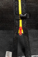 Батут GetActive Jump 10ft - 312 см с лестницей, внешней сеткой (черный)