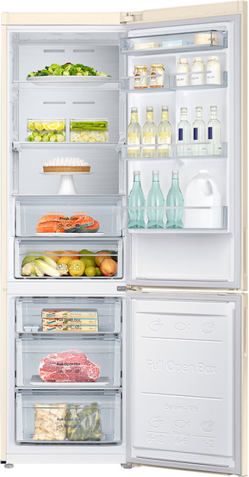 Холодильник с морозильником Samsung RB37A5271EL