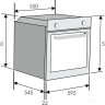 Духовой шкаф Candy FCP 625 WXL/E
