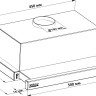 Вытяжка Backer TH50L-2F70-WG