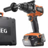 Ударная дрель-шуруповерт AEG Powertools BSB 18BL2-602K 4935481043 (с 2-мя АКБ, кейс)