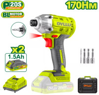 Винтоверт Dyllu DTCD2512 (с 2-мя АКБ, кейс)