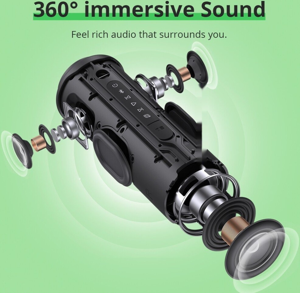 Портативная акустика Tronsmart T8 (черный)