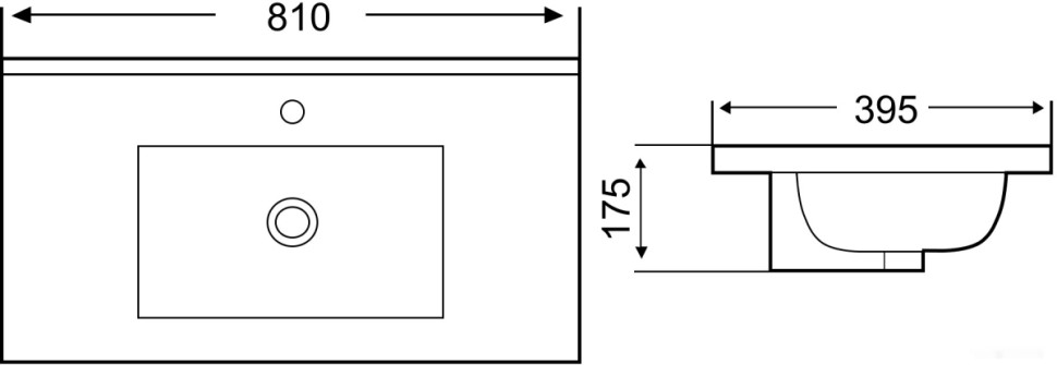 Умывальник Weltwasser Deilbach 7517-80
