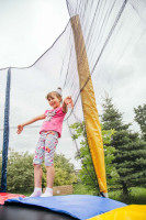 Батут Sundays Acrobat-D183 (зеленый, с сеткой)