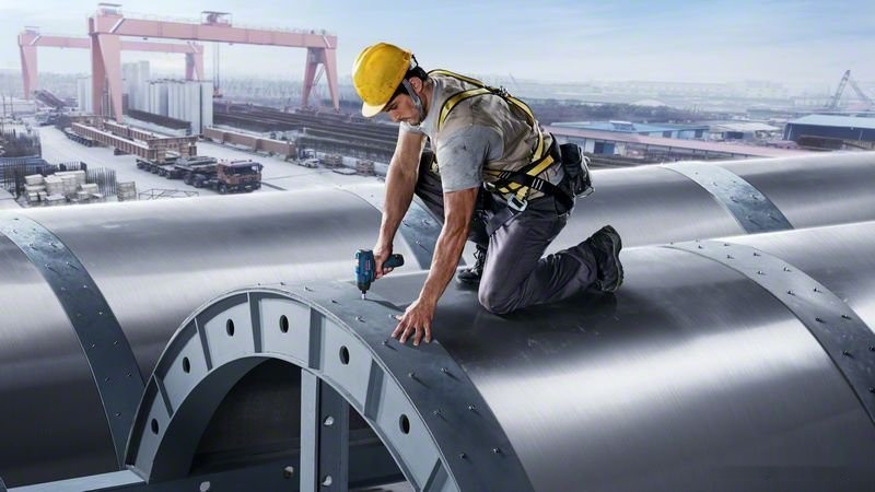 Винтоверт Bosch GDR 120-LI Professional 06019F0007 (с 1-им АКБ, кейс)