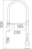 Смеситель Gross Aqua Neosteel 3188611SSMGB