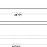 Аксессуары для ванной и туалета Bemeta Organic 167104370 (600мм, черный матовый)