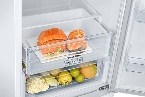 Холодильник с морозильником Samsung RB37A5400WW/WT
