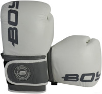 Перчатки BoyBo Ice BBG800 (14oz, белый/серый)