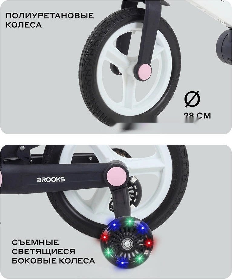 Детский велосипед Rant Brooks 12 (белый)