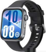 Умные часы Huawei Watch FIT 4 (черный, с черным силиконовым ремешком, международная версия)