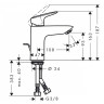 Смеситель Hansgrohe Logis 71101000